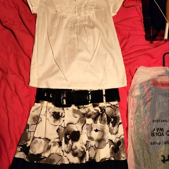 Kohl's Candie's Skirts Kohls Candies Brand Top Skirt With